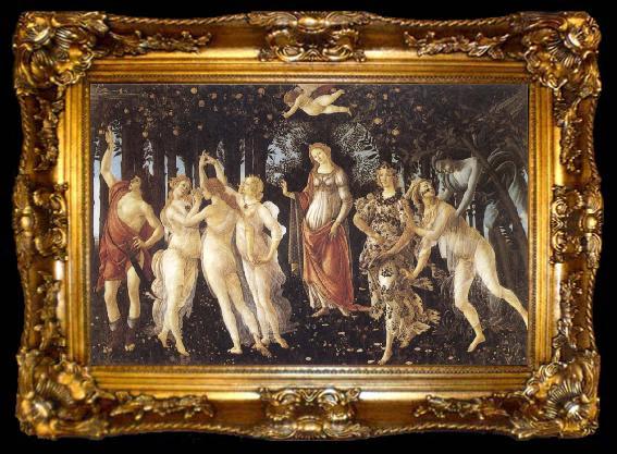 framed  Sandro Botticelli La Primavera, ta009-2
